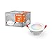 Produktbild LEDVANCE LED SPOT INTEGRATED Ø 8,6cm, Einbauspot mit 100° Winkel für den Innenbereich, dimmbar, 4W, Farbtemperatur 2700-6500K, RGB Licht bis 16 Mio. Farben, 420 Lumen, flaches Design, weiß