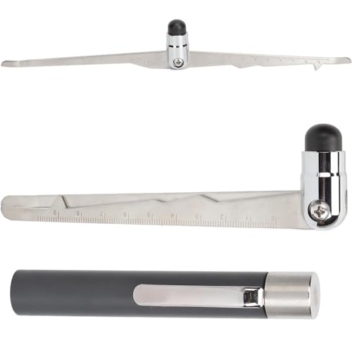 Kit professionale per esami neurologici, set diagnostico da 7 pezzi per test sensoriali e riflessi, essenziale per medici e studenti di medicina