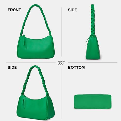 Bolso de hombro de cuero para mujer, hobo y clutch mini miniatura 5