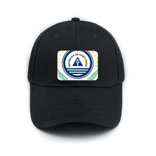 Casquette baseball noire Cap-Vert pour vos sorties et voyages d'été
