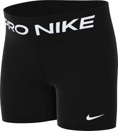 Nike Pantalones Cortos Pro Dri-FIT (13 cm) (niños Mayores) (niñas) (Talla ampliada), FB2130