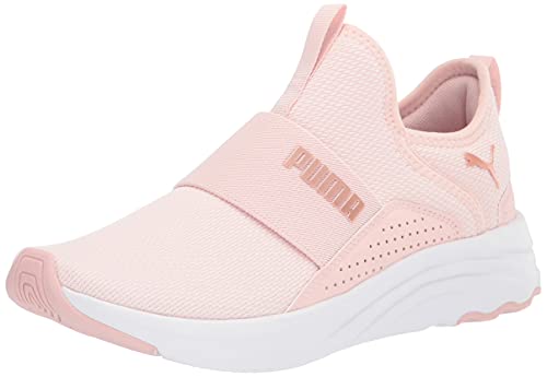 Puma Women's Softride Rift Slip On Running Shoe, Lotus-Rose Gold, 7.5 #TOP17