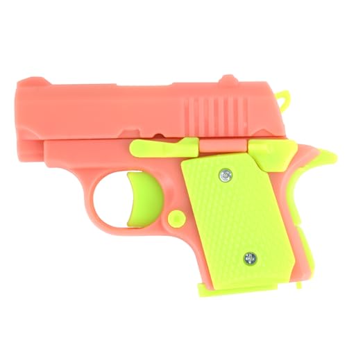 Fidget Pistol Toys for Adults, 3D Printed Mini 1911 Small Pistol Toys,A Stress-Relieving Toy Suitable for Relieving ADHD and Anxiety, The Best Gift...