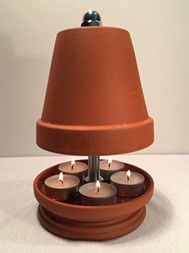 Teelichtofen Gartenkamin Terrassenheizung Terassenheizstrahler Mückenschutz Tischkamin Garten Kerzen Ofen Moskito Mücken Abwehr Gartenofen