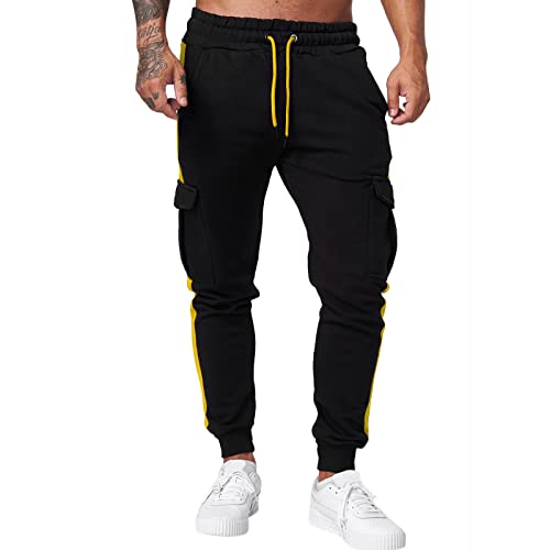 Pantalon bleu de travail homme pour la randonnée et le streetwear urbain