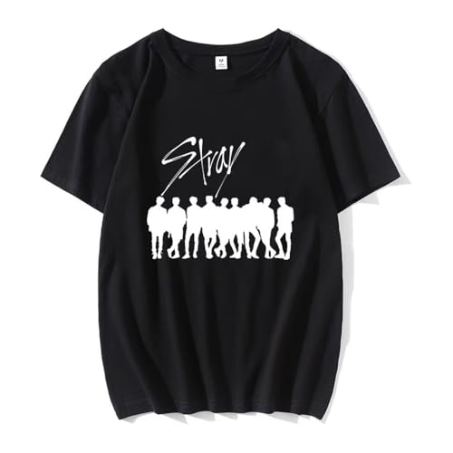 Image of KPOP Skz Tshirt Bangchan Jisung Felix Hyunjin Tee Merch Tops for Women Men