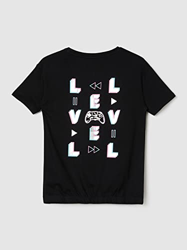 Image of Max Girls Printed Round Neck T-Shirt