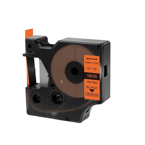 18432/18444/18435/18438/18441/1805435/1805243/1805414/1805416��4200 5000 5200 6000�ƌ݊����̂��郉�x��(Black on Orange)