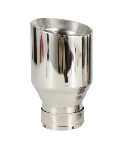 Embout d'échappement universel inox pour masquer la rouille du tuyau silencieux voiture usé