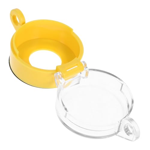 LOLIPPYY Protectora Transparente para Botón de Parada de Emergencia Diseño Resistente y Visual Adecuada para Circuitos Maquinaria y Uso Doméstico