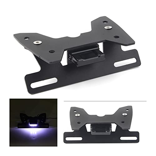 Support Plaque d'immatriculation Moto LED Anti Vibrations GSXR 600