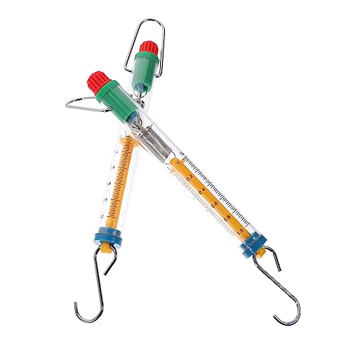 MUSISALY Spring Balance Scale Force Scale for Physics Experiment Science Random Color