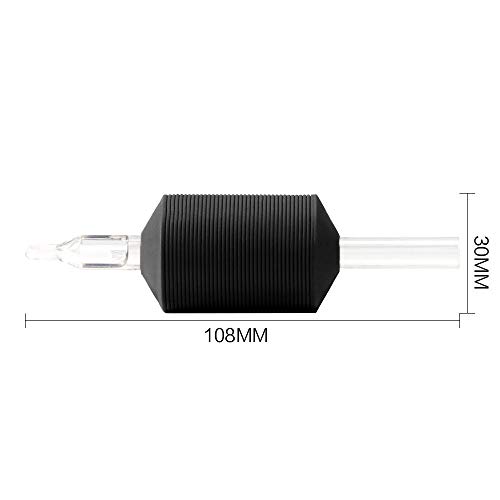 Grip de tatuaje de silicona suave VORTEX con punta larga 5D para mayor precisión 4