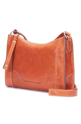 Image of Frye Women's Melissa Zip Crossbody Bag, Stylish Handbag with Adjustable Strap & Pockets