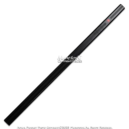 Munetoshi Stainless Steel Metal Sasuke Uchiha Kusanagi Sword Black Blade Shirasaya Anime Samurai Katana Cosplay Costumes