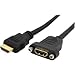 Star Tech 3 ft Standard HDMI Cable for Panel Mount FM
