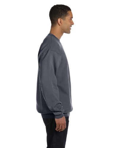 Champion Eco 9 oz. Crew, XL, CHARCOAL HEATHER3