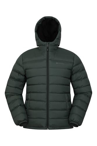 Mountain Warehouse Seasons Doudoune synthétique doublée de Fourrure pour Homme - Manteau Chaud et...