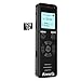 16GB Digital Voice Activated Recorder for Lectures - aiworth 1160 Hours Sound Audio Recorder Dictaphone Voice Activated Recorder Recording Device with Playback,MP3 Player,Password,Variable Speed