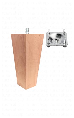 Baza Ayağı, turanahşap(167) turanahşap Ahşap Koltuk Ayağı, Ünite Ayağı- Uzunluk: 12 Cm Çap: 5.5 Cm ahşap