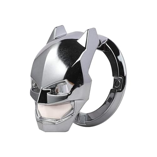 Image of Involve DC Batman Engine Start Push Button Cover - Silver| Universal Ignition Protective Cover | Anti-Scratch Decorative Ring | Official DC Licensed Merchandise | Batman car Accessories