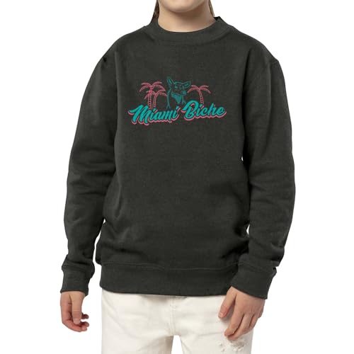 Sweatshirt enfant Miami pull humour Etats-Unis vêtement de plage junior