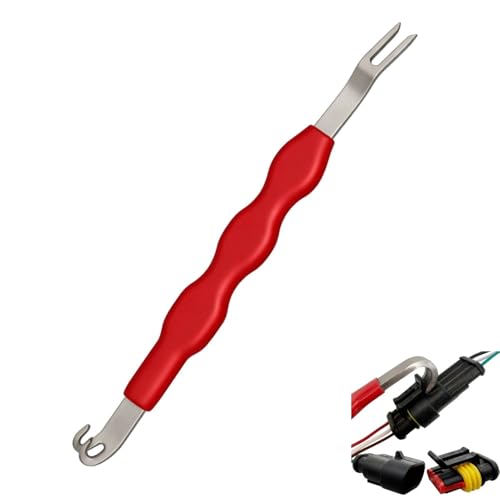 Universelles Elektrisches Kfz-Stecker-Abziehwerkzeug, Elektrische Steckverbinder-Trennwerkzeuge, Doppelendiges Autowerkzeug für Auto-Reparatur und Wartung, geeignet für Mechaniker und Auto-Ent