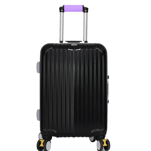 Image of Neoprene Luggage Handle Wraps for Suitcases Bright Color Luggage Tags /Handle Wraps /Handle Covers-Violet