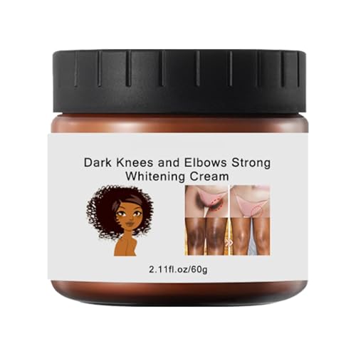 Crema Blanqueadora De Axilas - Codos Y Partes Intimas Crema Blanqueadora Negra, Crema De Masaje Codos Rodillas Tobillos Cuello Nalgas Partes Intimas Crema Melanina, Axilas, Rodillas, Codos, Sensibles