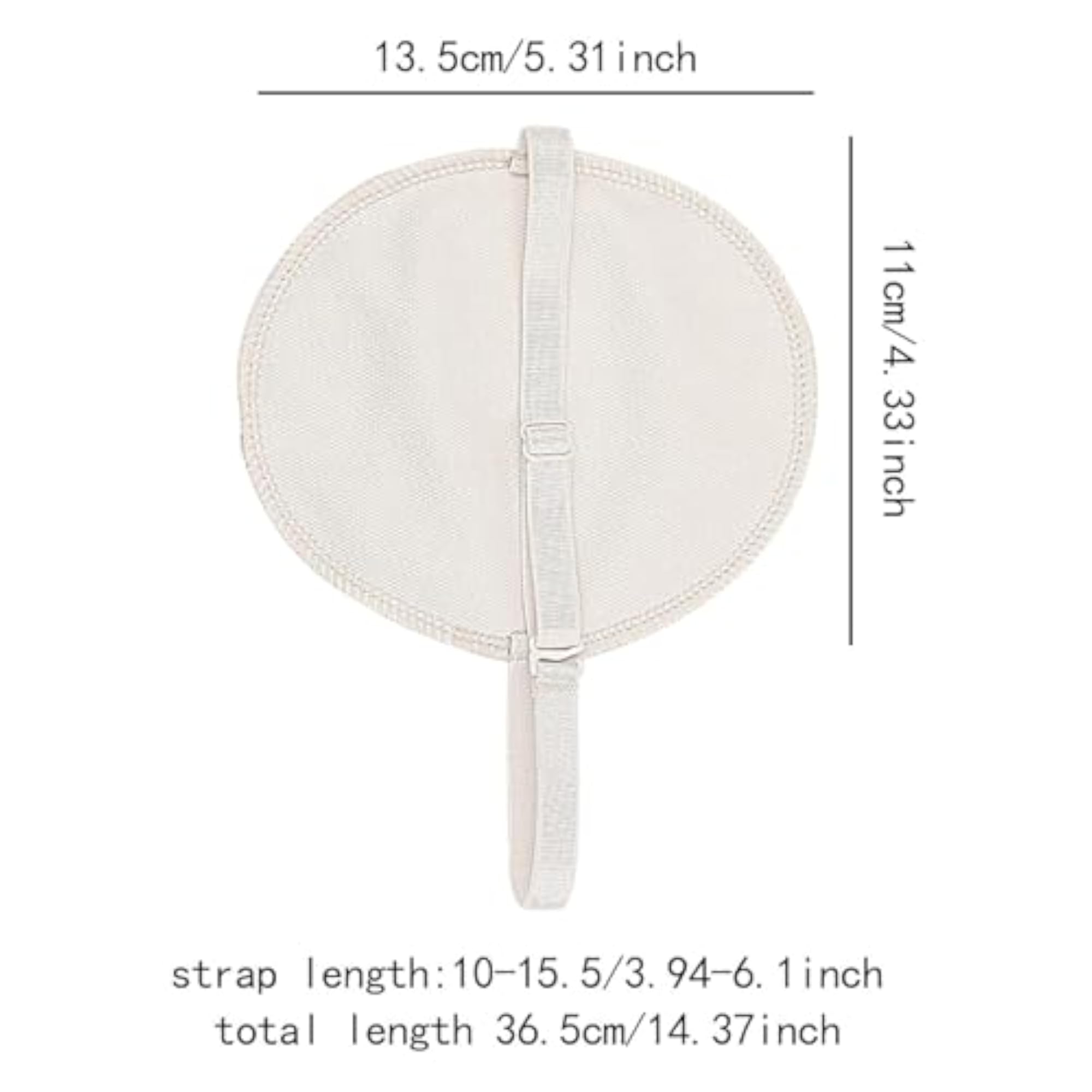 2x Underarm Sweat Pads, Comfortable with Strap