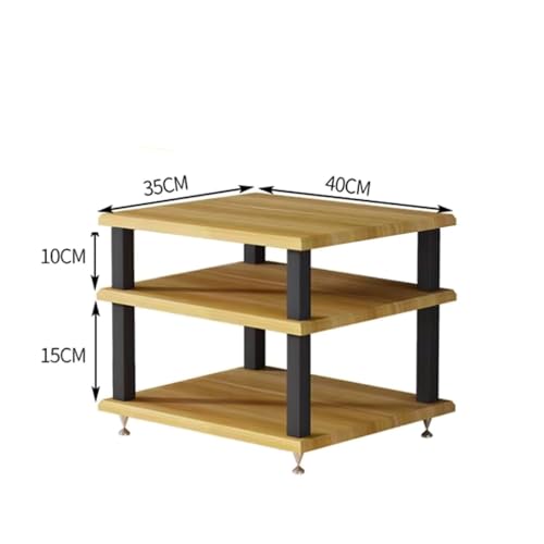Rack de Audio HiFi para Escritorio: Consola Multimedia de Estudio y Salón 8