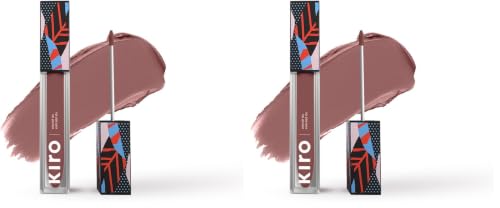 Image of Kiro Non-Stop Airy Matte Liquid Lipstick - Smoky Taupe, 5ml (Pack of 2)