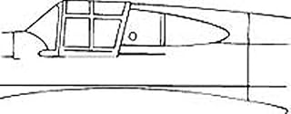 Squadron Products 1/48 Canopies P-40B Tomahawk Model Kit