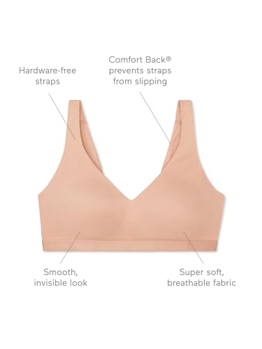 Image of Warner's Womens Cloud 9 Super Soft, Smooth Invisible Look Wireless Lightly Lined Comfort Bra Rm1041a