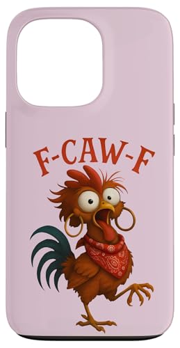 Caw Funny Chicken [A p Y{ ~[ NCW[  fB X}zP[X iPhone 13 Pro p