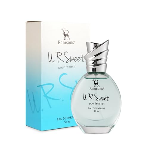 Ramsons - U R SWEET Eau De Parfum | 30 ML |Perfume For Women | TN - Peach, Plum, Orange Blossom, Green Leafy | MN - Honey, Jasmine, Rose, Lily of the Valley | BN - Amber, Woody, Musk, Vanilla