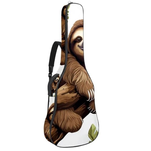Sac pour guitare acoustique 42 pouces étanche avec grand compartiment