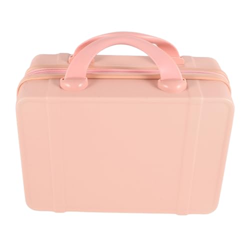 Valise maquillage miniature rigide et organisateur de cosmétiques chic pour femme