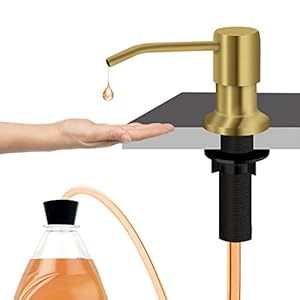 Izolor AL-F52-ZYQ-Golden Eingebauter Seifenspender