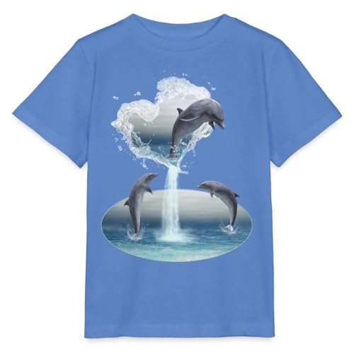 T-shirt dauphins enfant bio cadeau d'anniversaire original pour petit