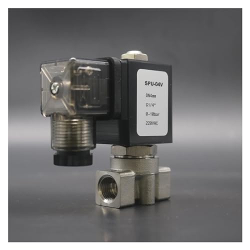 Vanne à action directe en acier inoxydable SS304 étanche pour fluides et eau - 4