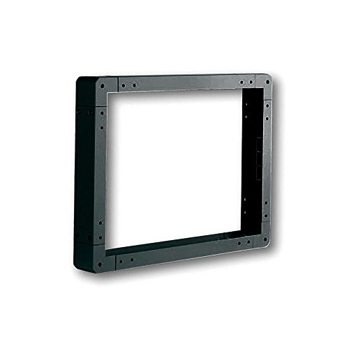 DIGITUS Base per armadi di Rete delle Serie Varioflex-N, Unique e Dynamic Basic - 100x800x800 mm - Impilabile - Ingresso Cavi sul Retro - Spazio per Cavi in eccesso - Nero