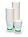 Produktbild Love Nature Pappbecher 300ml 50 Stück - Einwegbecher Weiß - Einweg Kaffeebecher to go - Kaffee to go Becher - Einweg Kaffee Becher - Pappbecher Kaffee - Einweg Becher Kein Plastik