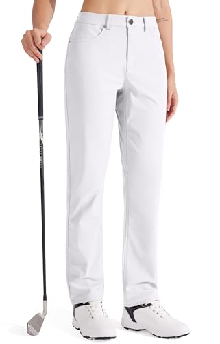 Pantalon de golf léger Libin stretch et blanc pour vos déplacements professionnels