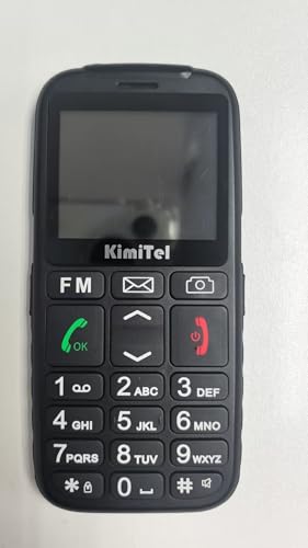 KIMITEL Mobile phones with Intuitive Button Layout - Lightweight & Easy to Use for All Ages