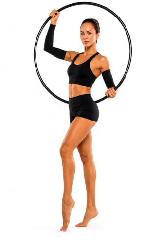 PROTEC TIF | Manchons de protection pour anneaux aériens | Protection pour biceps, coudes et avant-bras | Aide à réduire les ecchymoses | Vendu par paire | Taille M