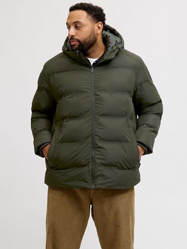 JACK & JONES Herren Jjesoho Puffer Hood Sn Pls, Rosin, 6X_l – Ansicht 3