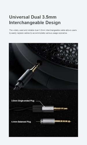 Image of Moondrop Horizon Professional 50mm Dynamic Driver Over-Ear Headphone 3.5mm 4.4mm Plug