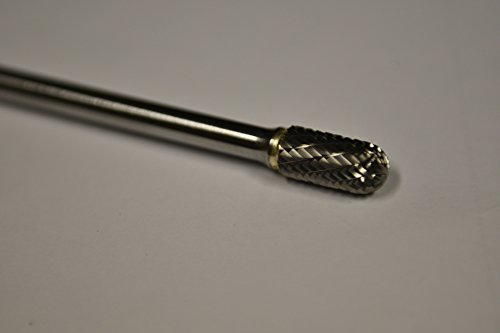 Fresa de carburo sólido SC-3L6 3/8" x 3/4" con vástago de acero 6" miniatura 5