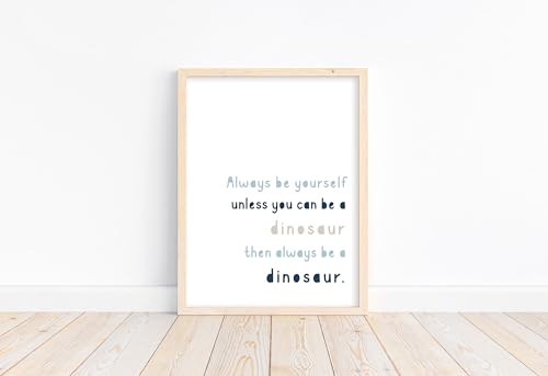 Playful Dinosaur Wall Art for Kids - Inspiring Unframed Prints for Nursery Decor - Image 2